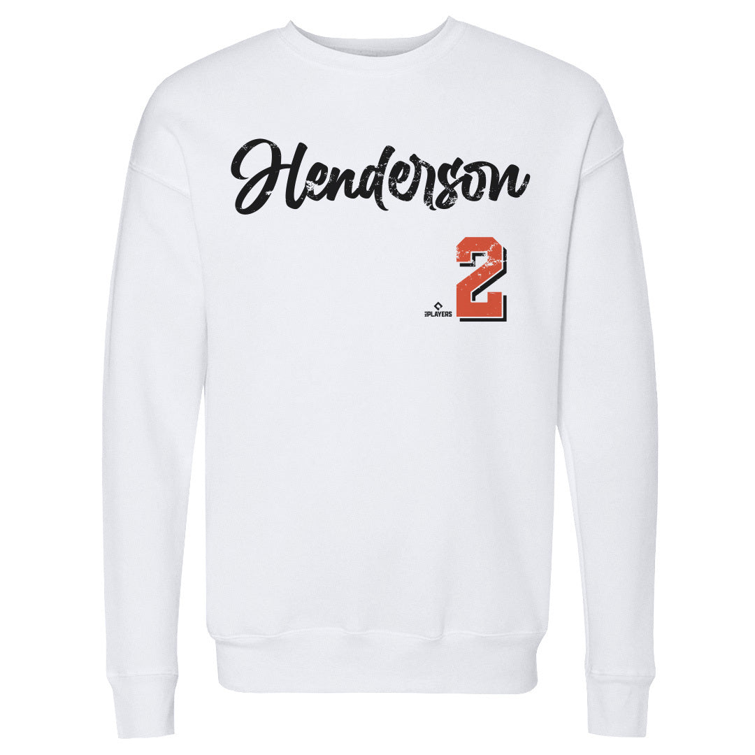 Gunnar Henderson Men's Crewneck Sweatshirt | 500 LEVEL