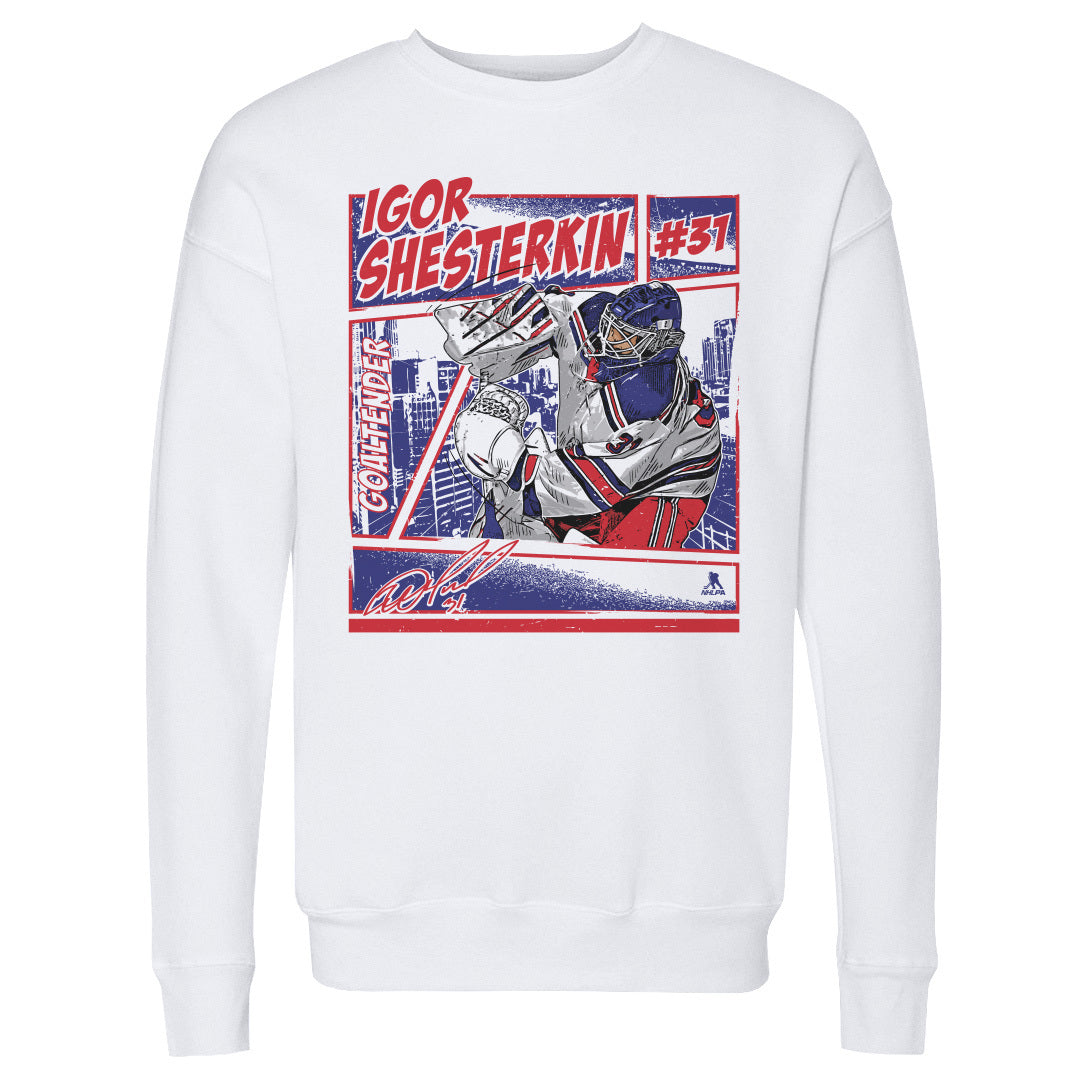 Igor Shesterkin Men's Crewneck Sweatshirt | 500 LEVEL