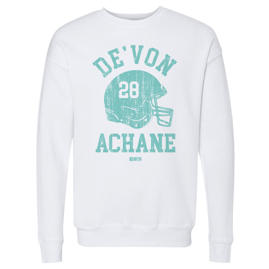 De'Von Achane Men's Crewneck Sweatshirt | 500 LEVEL
