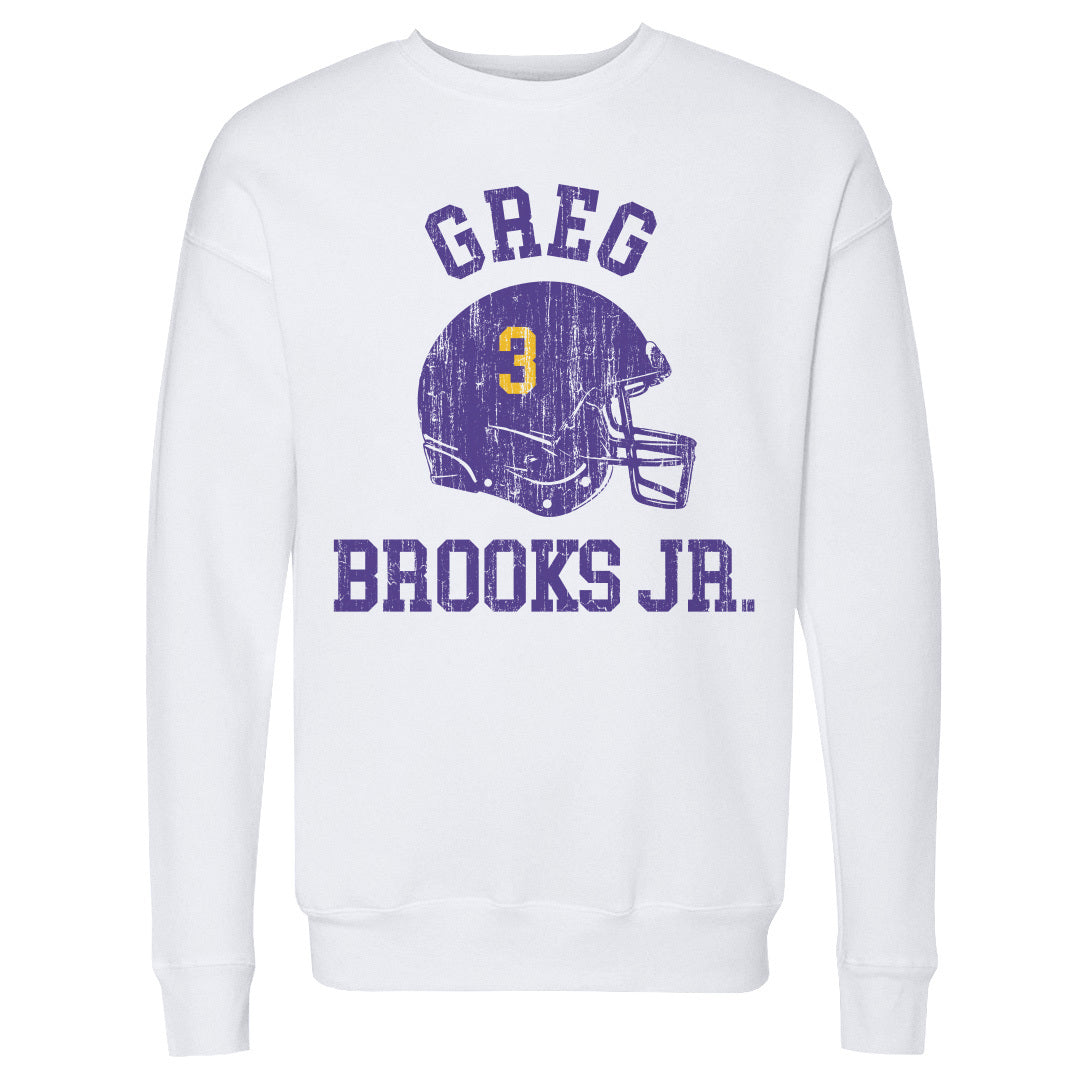 Greg Brooks Jr. Men's Crewneck Sweatshirt | 500 LEVEL