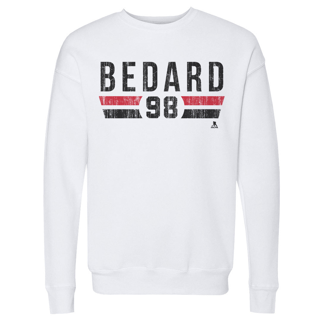 Connor Bedard Men's Crewneck Sweatshirt | 500 LEVEL