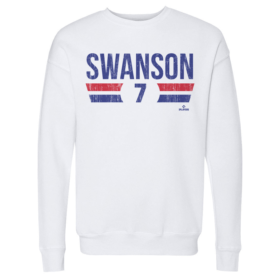 Dansby Swanson Men's Crewneck Sweatshirt | 500 LEVEL