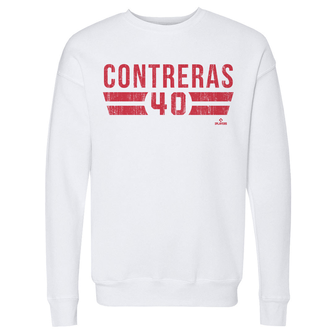 Willson Contreras Men's Crewneck Sweatshirt | 500 LEVEL