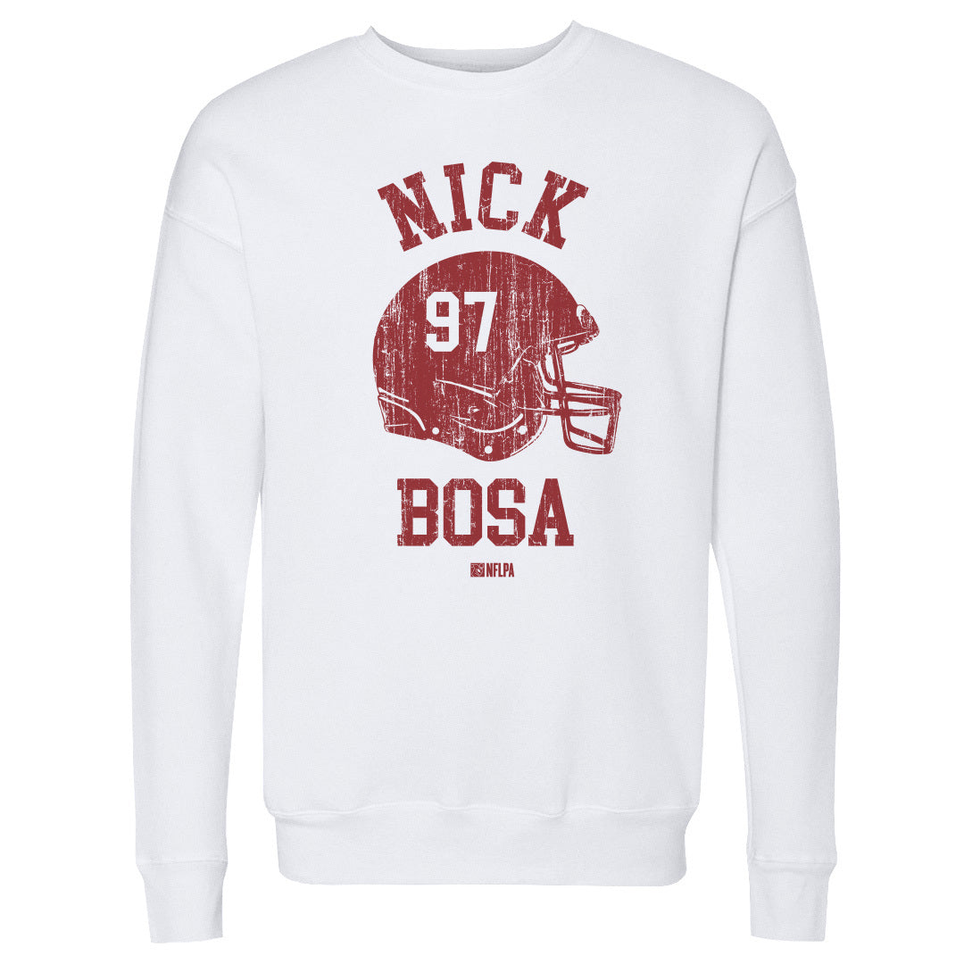 Nick Bosa Men's Crewneck Sweatshirt | 500 LEVEL