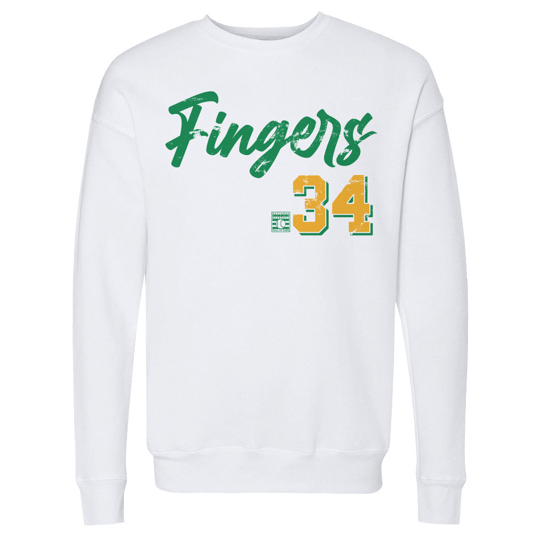 Rollie Fingers Men's Crewneck Sweatshirt | 500 LEVEL