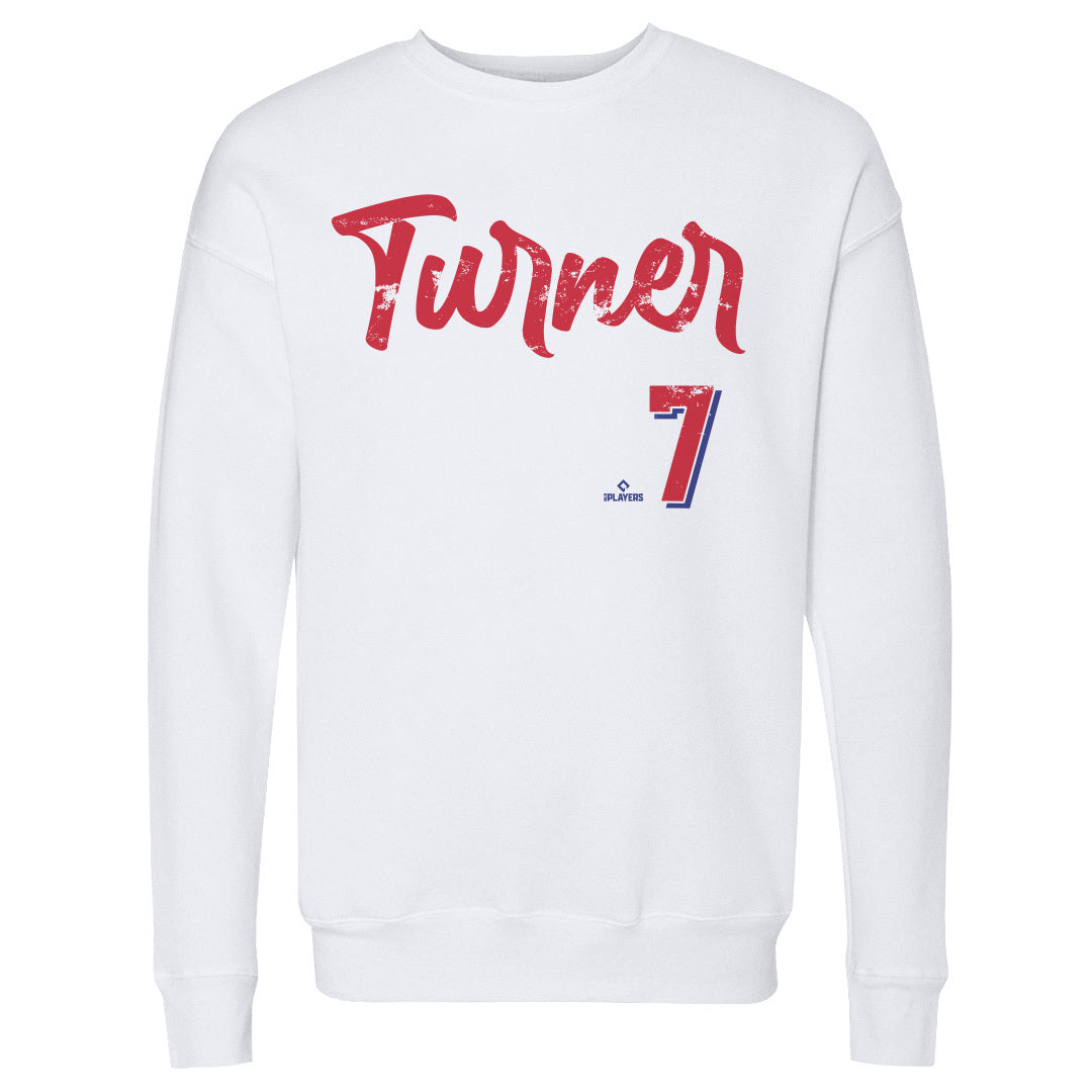 Trea Turner Men's Crewneck Sweatshirt | 500 LEVEL