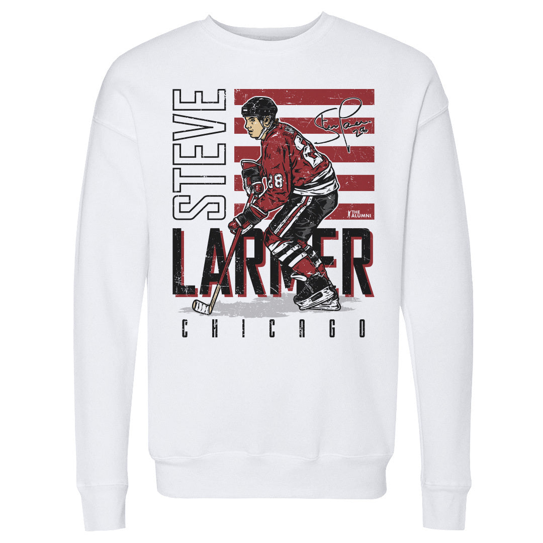 Steve Larmer Men's Crewneck Sweatshirt | 500 LEVEL
