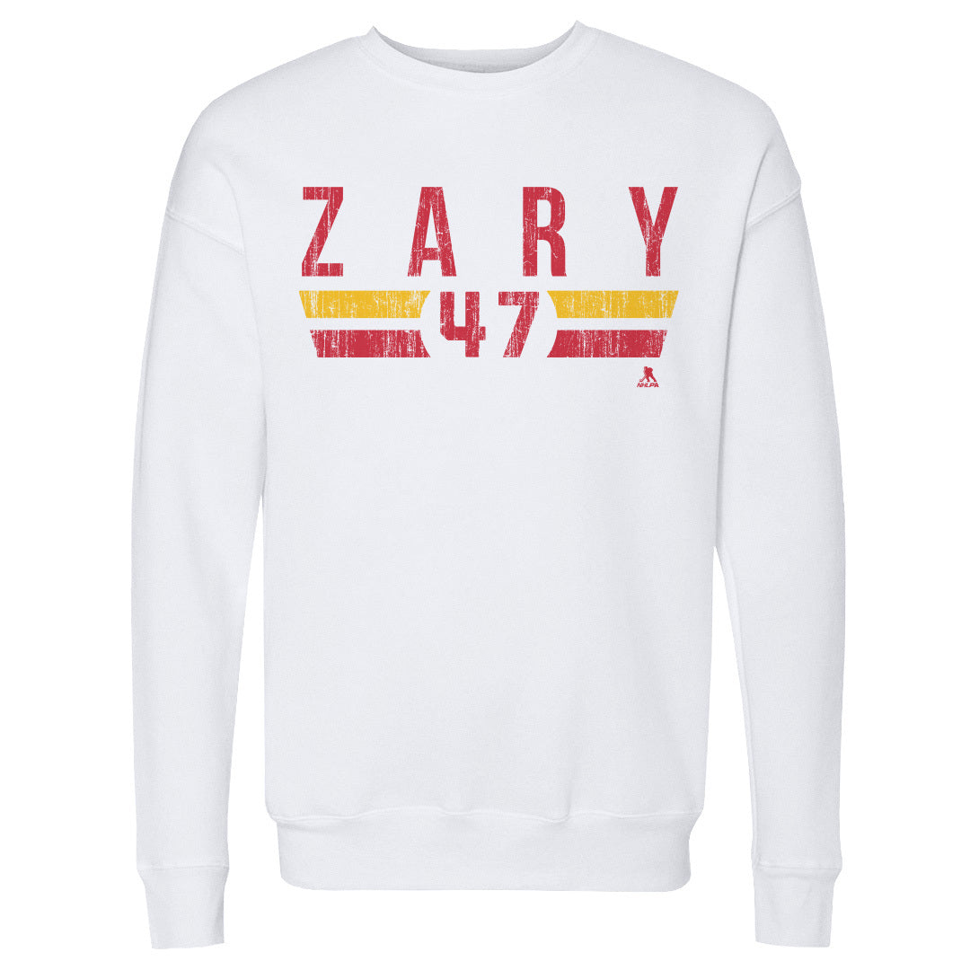 Connor Zary Men's Crewneck Sweatshirt | 500 LEVEL