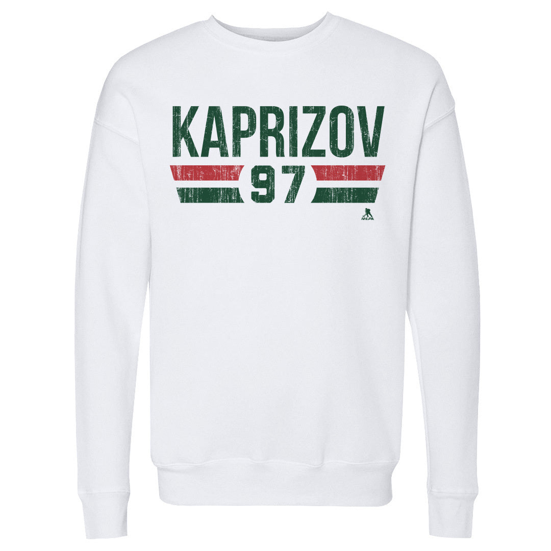 Kirill Kaprizov Men's Crewneck Sweatshirt | 500 LEVEL