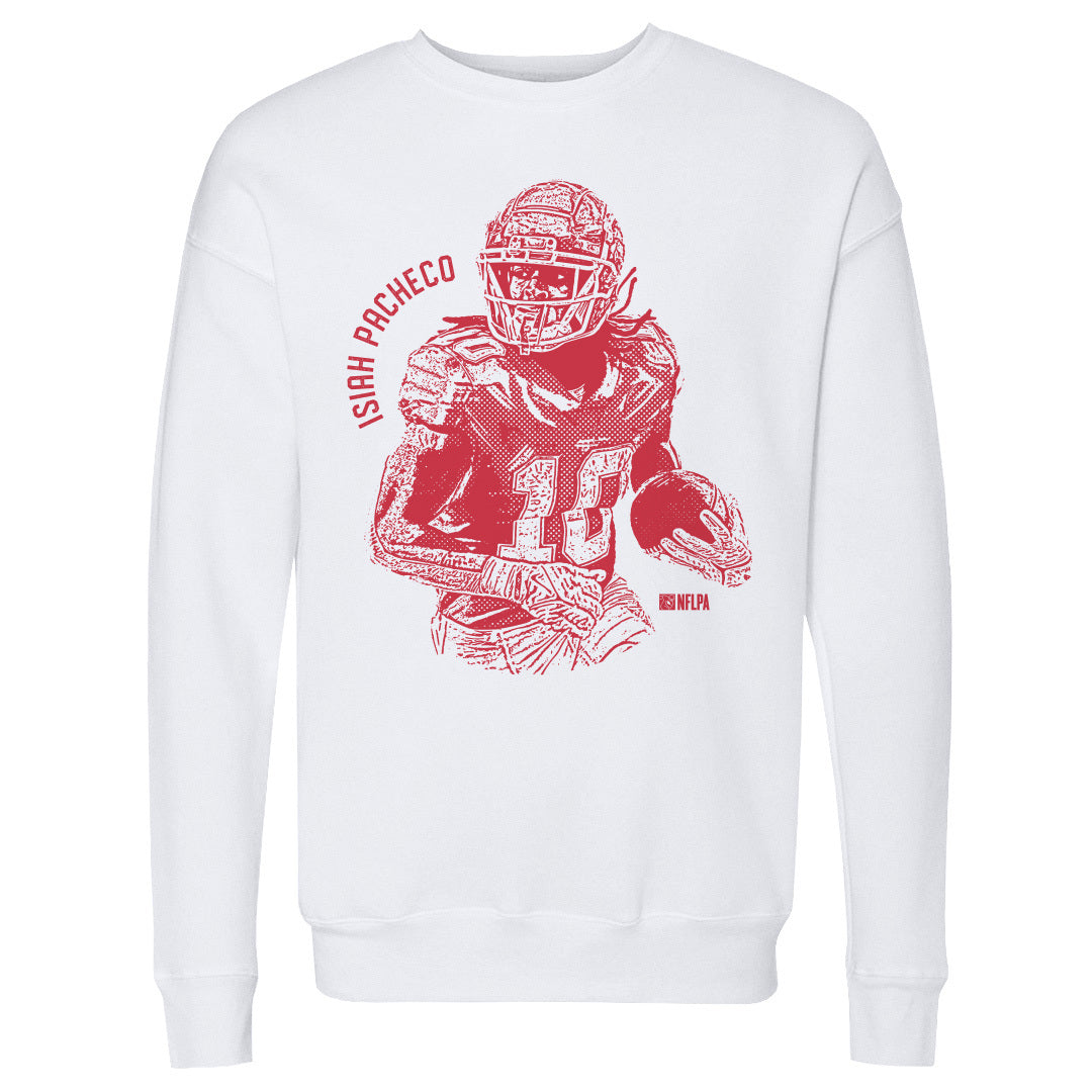 Isiah Pacheco Men's Crewneck Sweatshirt | 500 LEVEL