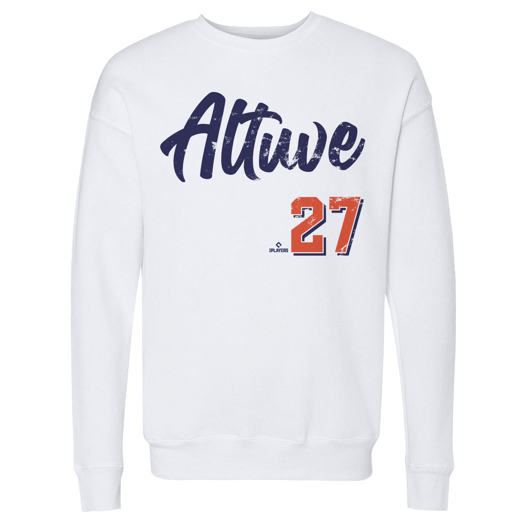 Jose Altuve Men's Crewneck Sweatshirt | 500 LEVEL
