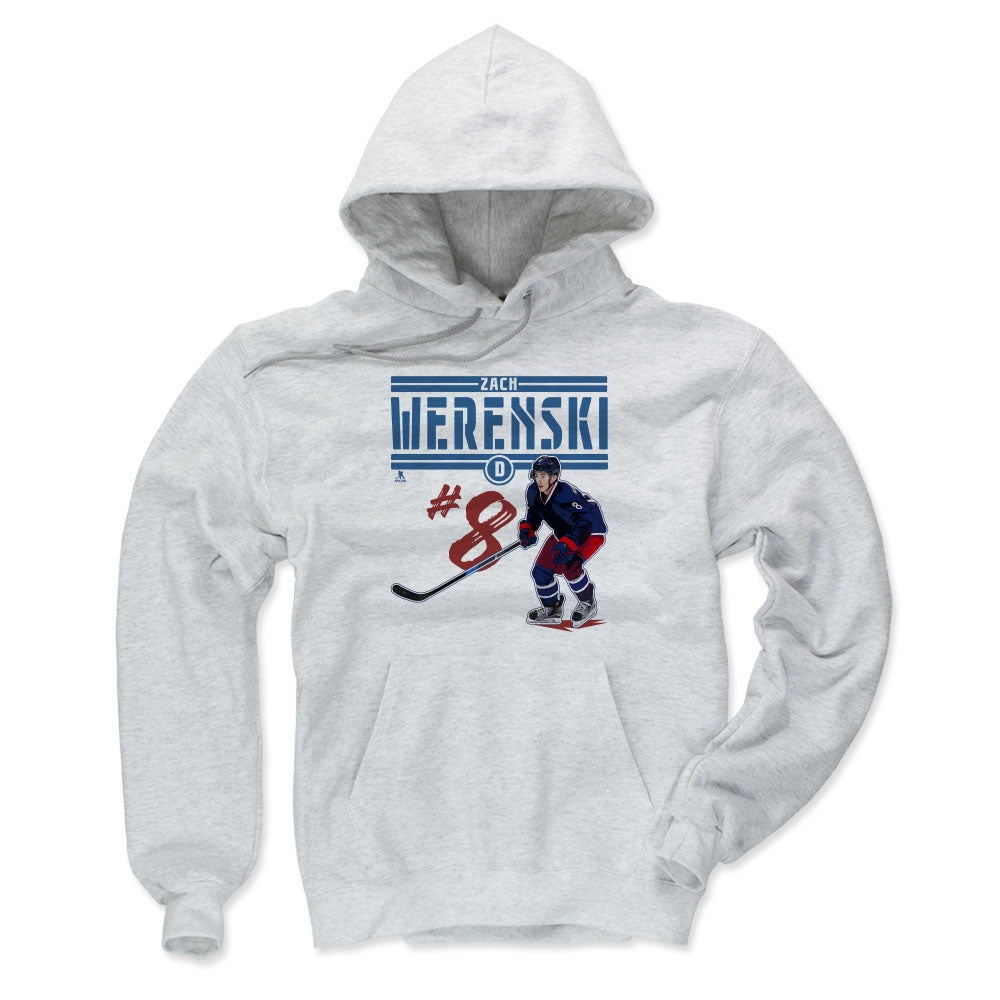 Zach Werenski Men's Hoodie | 500 LEVEL