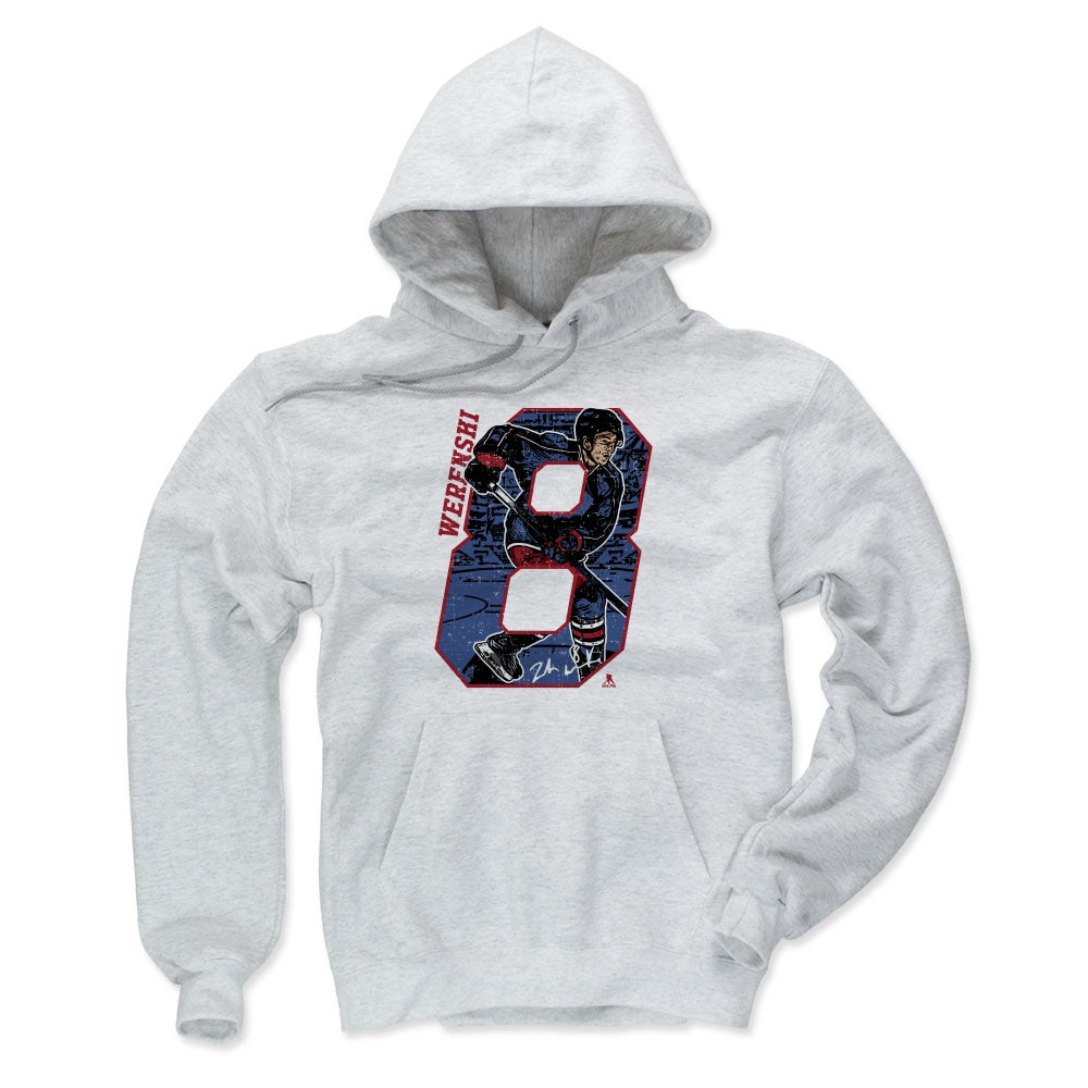 Zach Werenski Men's Hoodie | 500 LEVEL