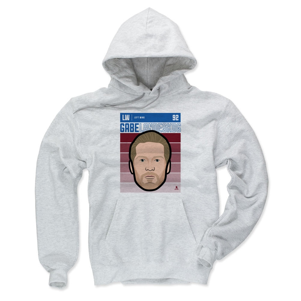 Gabriel Landeskog Men's Hoodie | 500 LEVEL