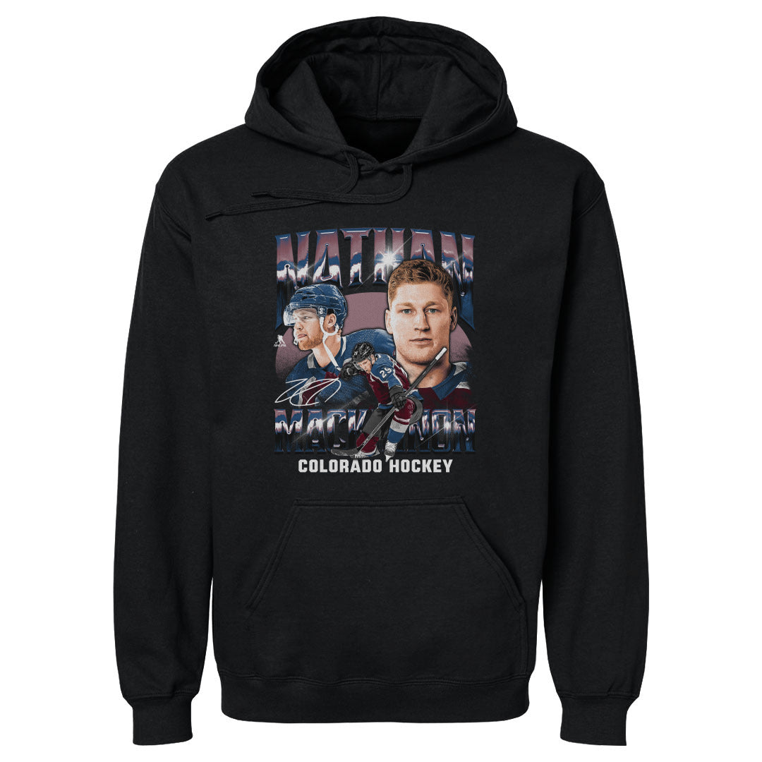 Nathan MacKinnon Men's Hoodie | 500 LEVEL