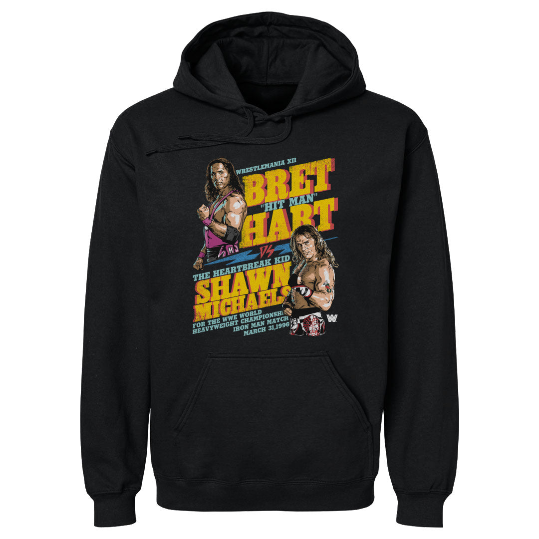 Bret Hart Men's Hoodie | 500 LEVEL