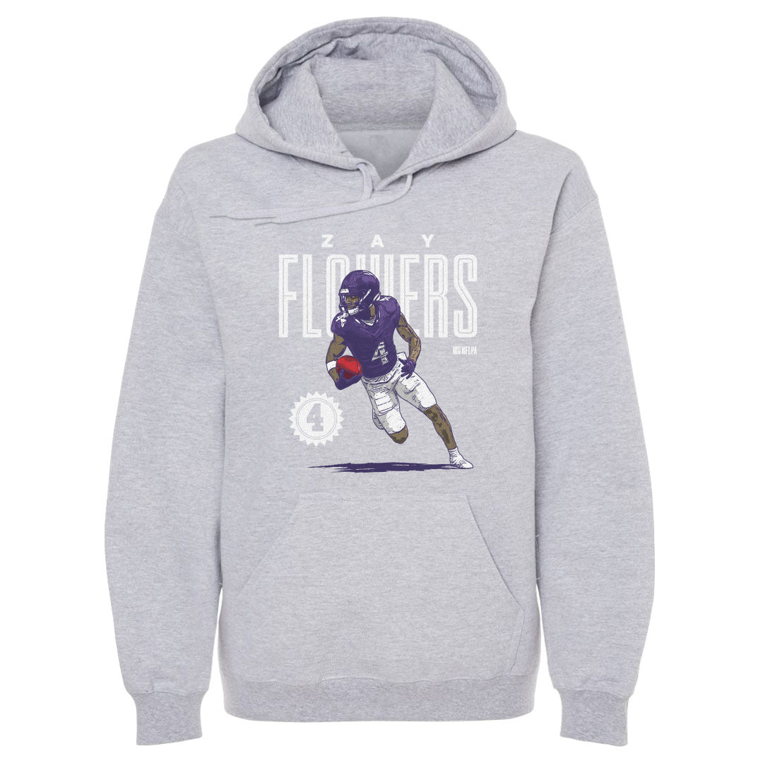 Zay Flowers Men's Hoodie | 500 LEVEL