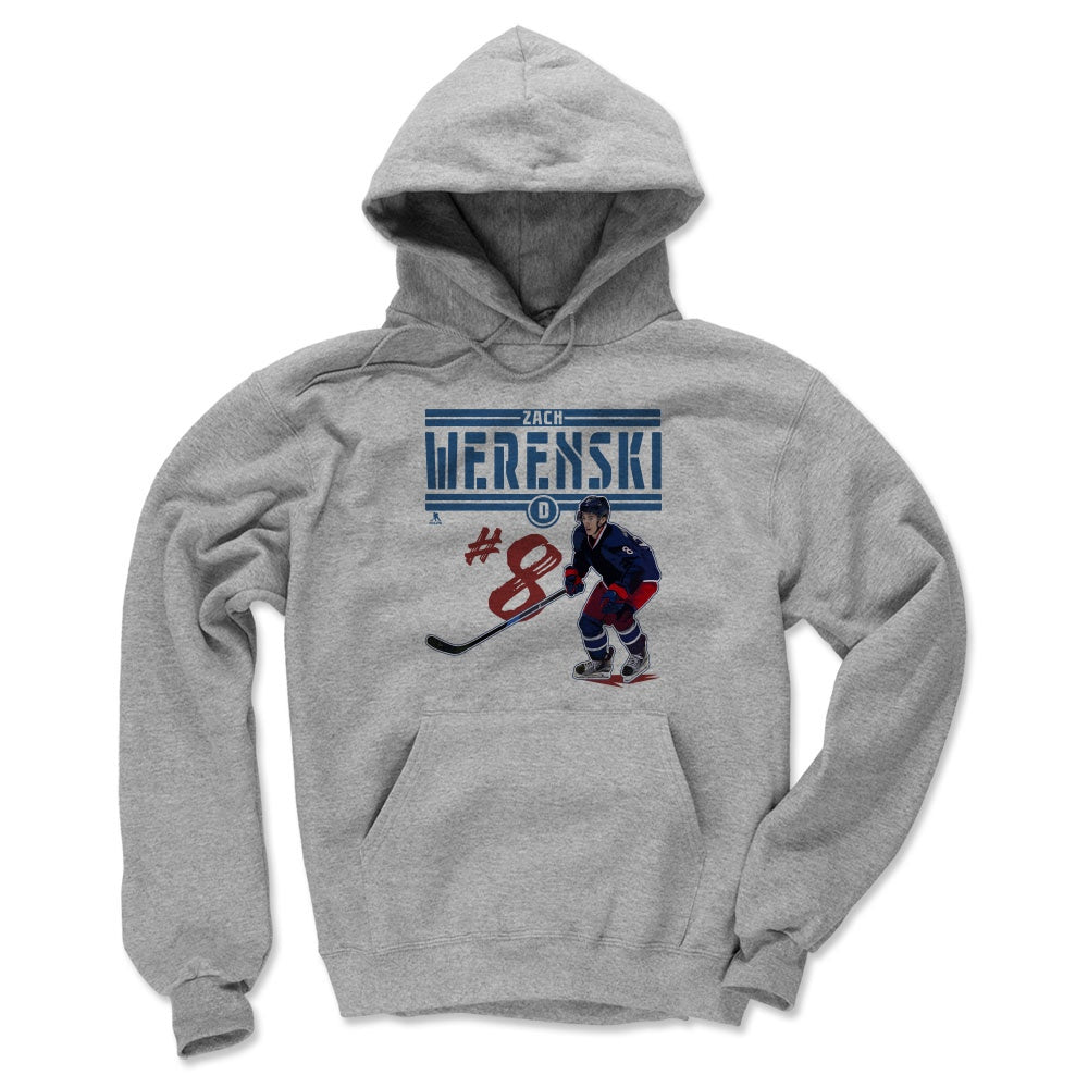 Zach Werenski Men's Hoodie | 500 LEVEL