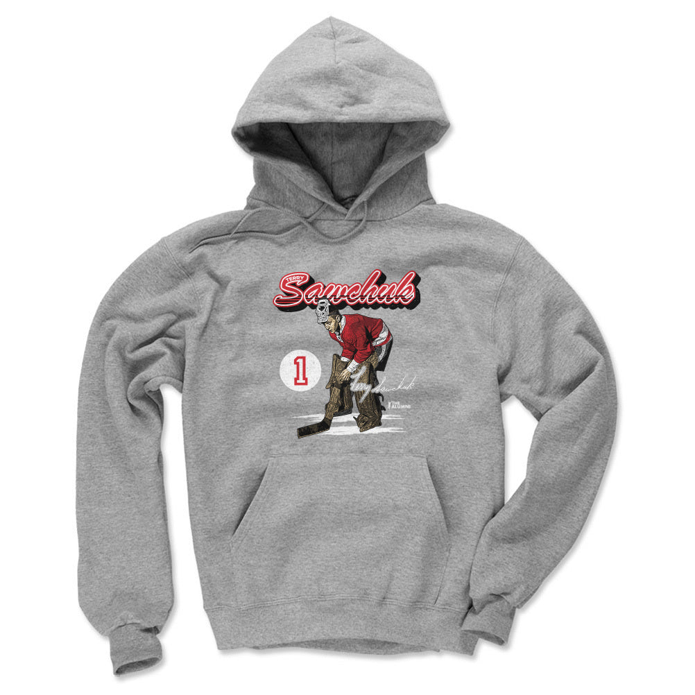 Terry Sawchuk Men's Hoodie | 500 LEVEL