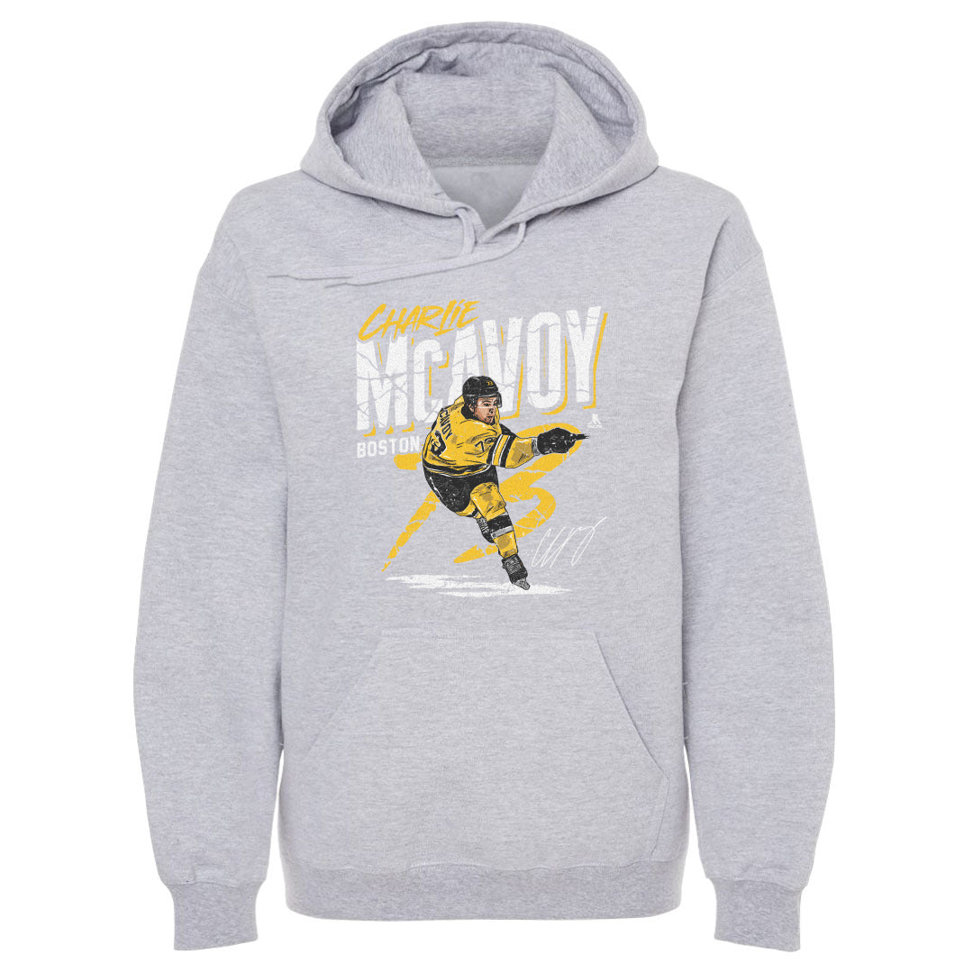 Charlie McAvoy Men's Hoodie | 500 LEVEL