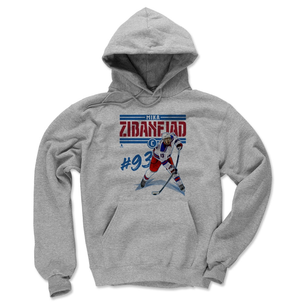 Mika Zibanejad Men's Hoodie | 500 LEVEL