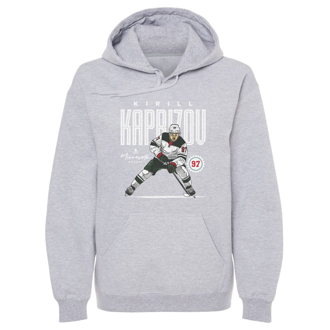 Kirill Kaprizov Men's Hoodie | 500 LEVEL