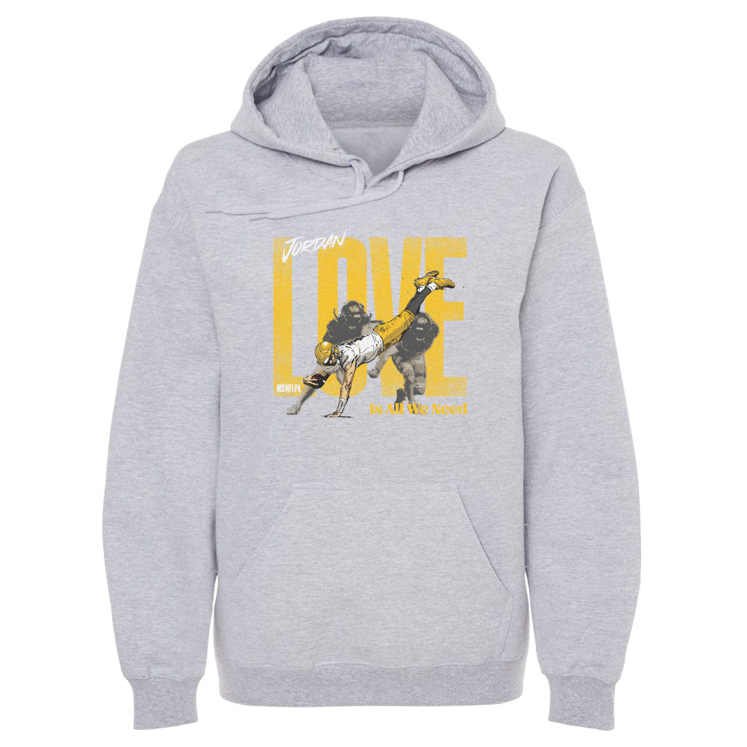 Jordan Love Men's Hoodie | 500 LEVEL