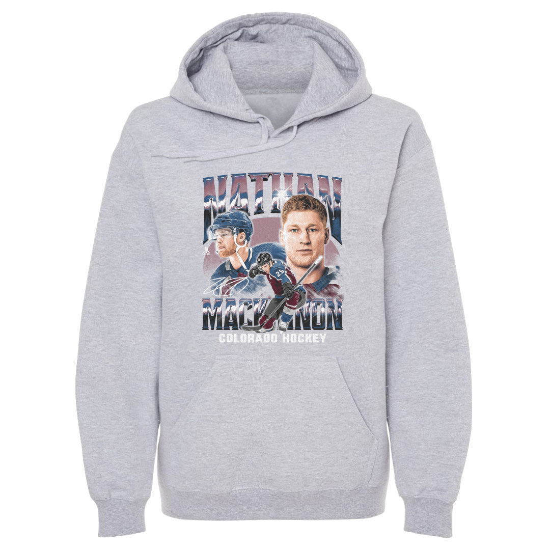 Nathan MacKinnon Men's Hoodie | 500 LEVEL