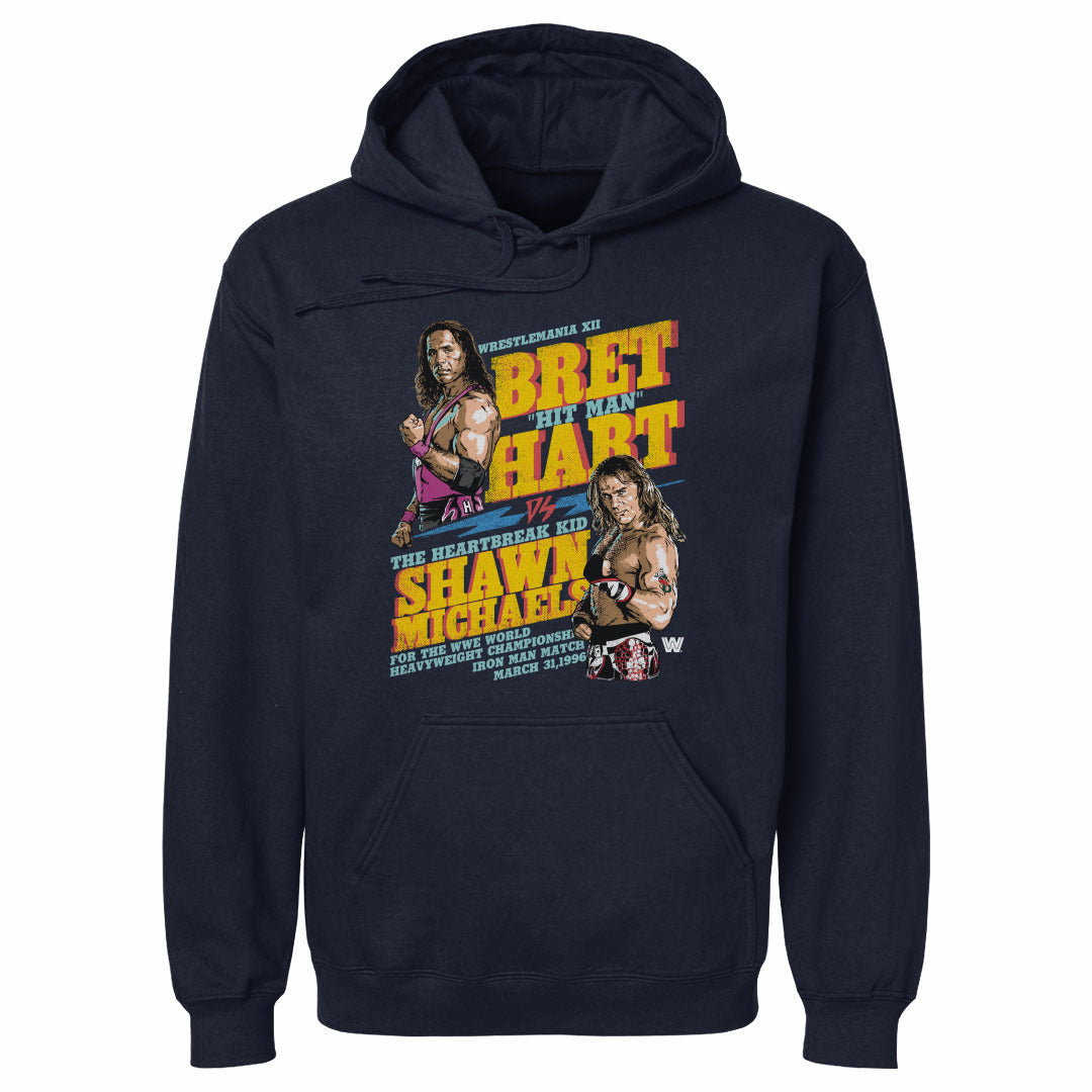 Bret Hart Men's Hoodie | 500 LEVEL