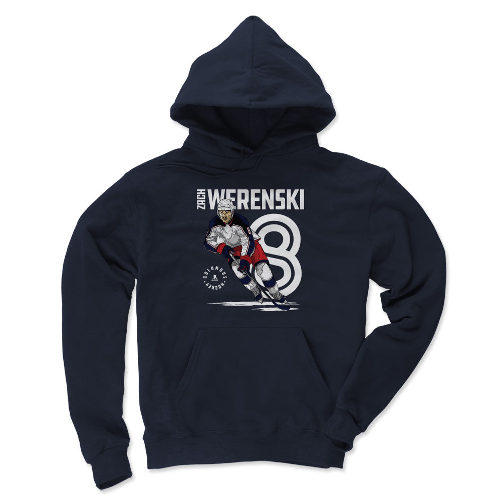 Zach Werenski Men's Hoodie | 500 LEVEL
