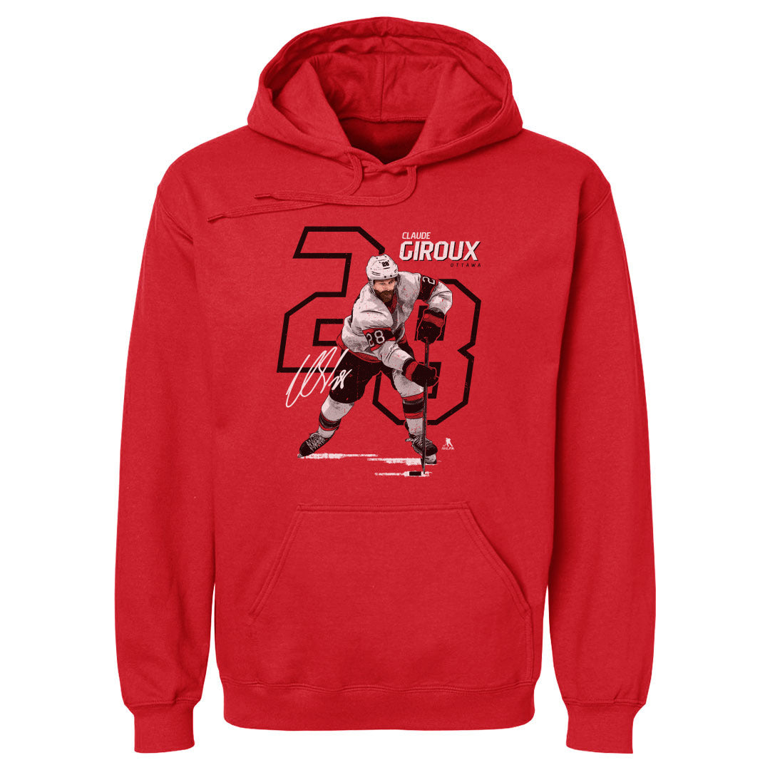 Claude Giroux Men's Hoodie | 500 LEVEL