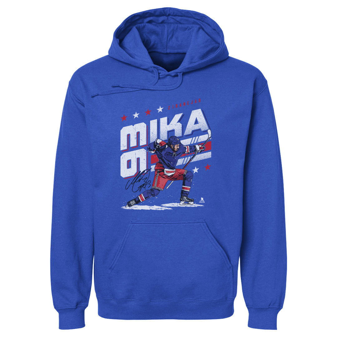 Mika Zibanejad Men's Hoodie | 500 LEVEL