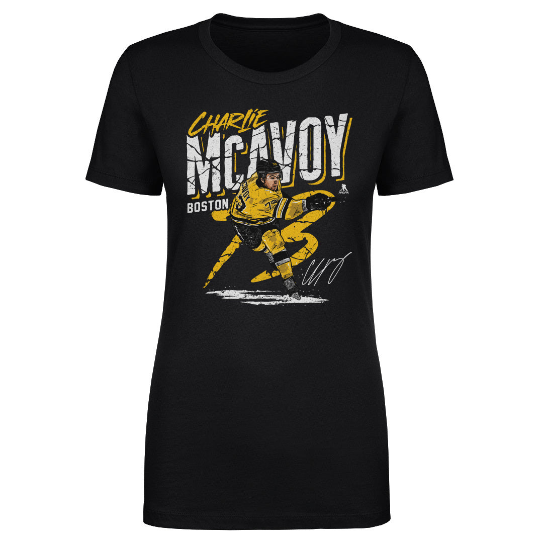Charlie McAvoy Women's T-Shirt | 500 LEVEL