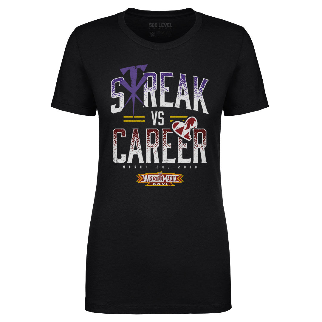 Wrestlemania Women's T-Shirt | 500 LEVEL