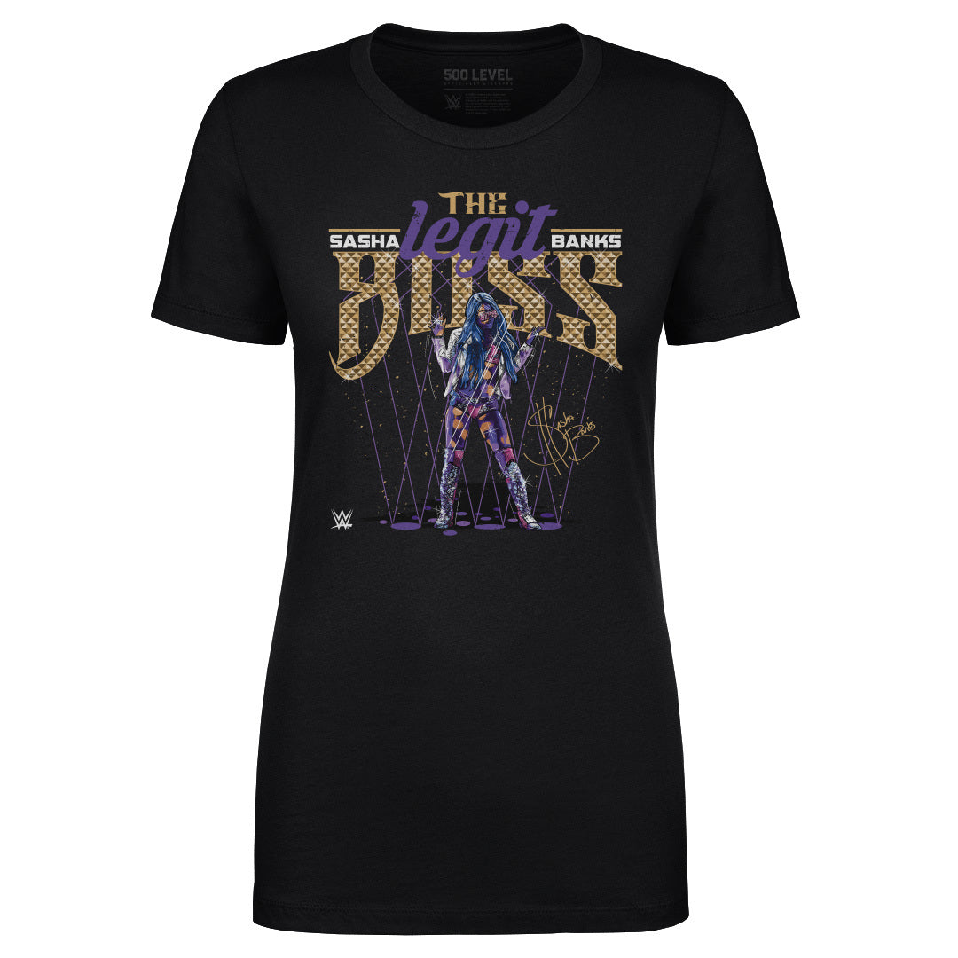 Sasha Banks Women's T-Shirt | 500 LEVEL