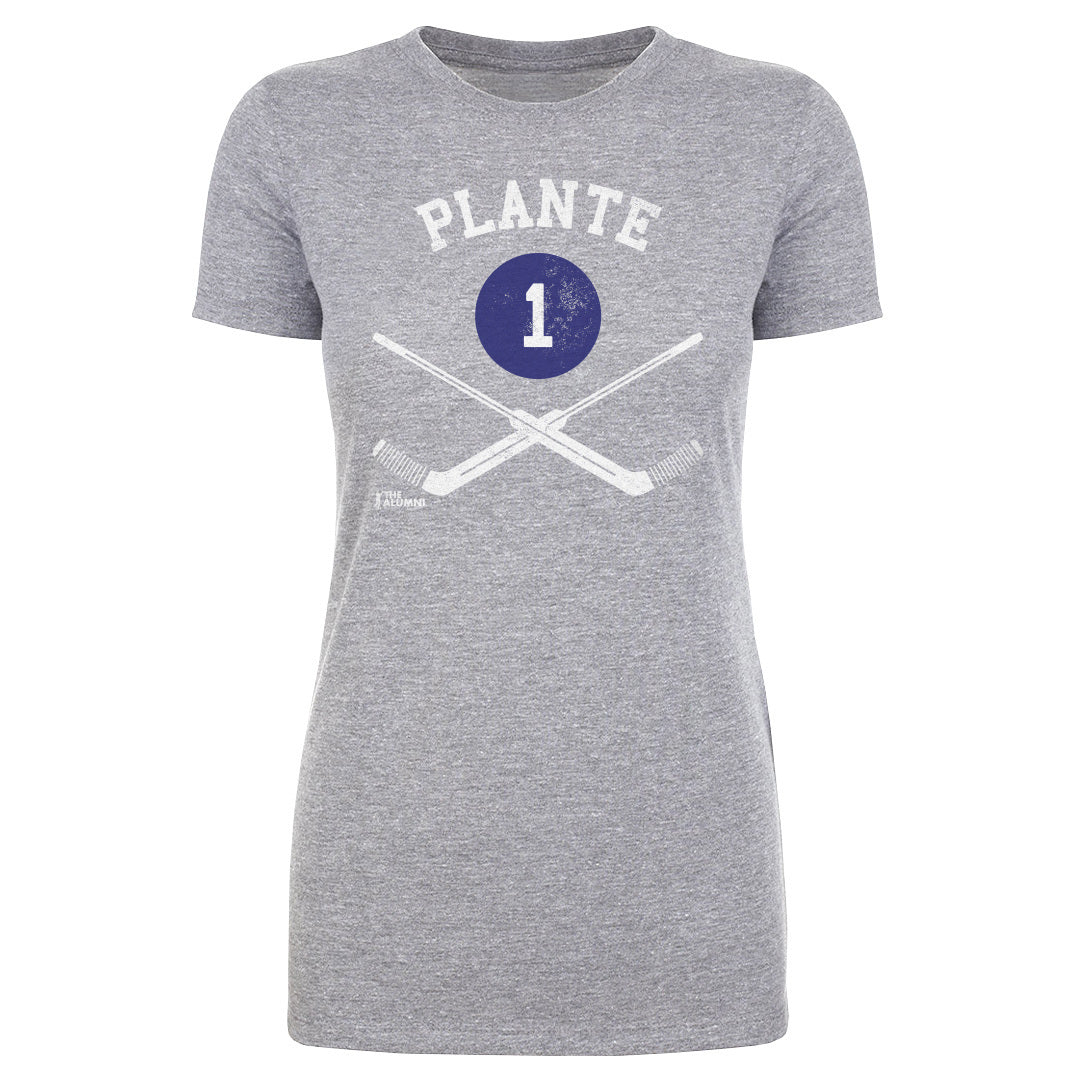 Jacques Plante Women's T-Shirt | 500 LEVEL