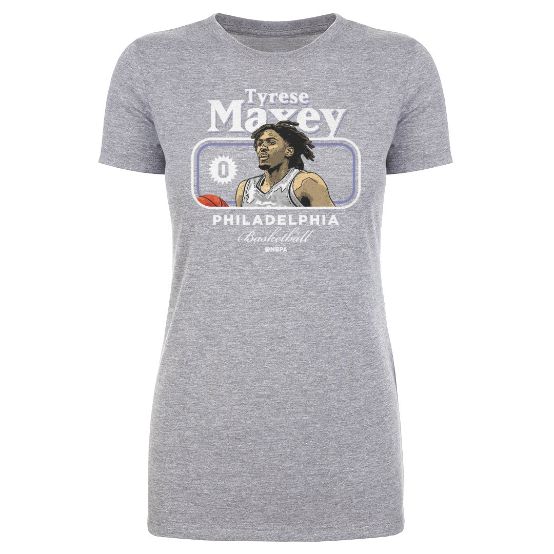 Tyrese Maxey Women's T-Shirt | 500 LEVEL