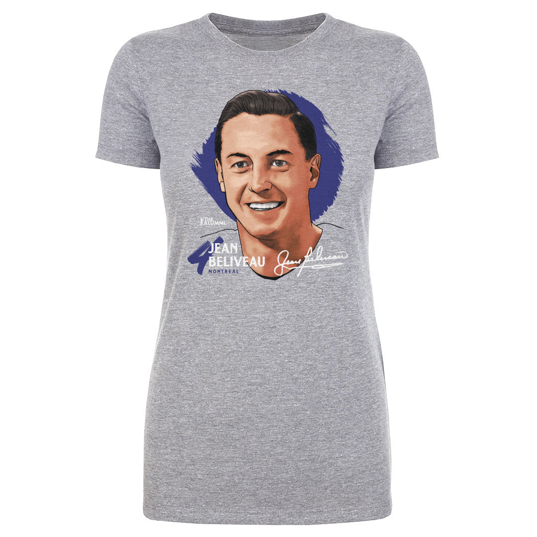 Jean Beliveau Women's T-Shirt | 500 LEVEL