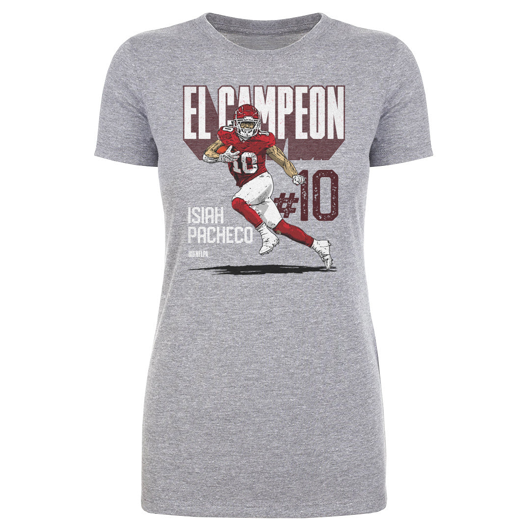 Isiah Pacheco Women's T-Shirt | 500 LEVEL