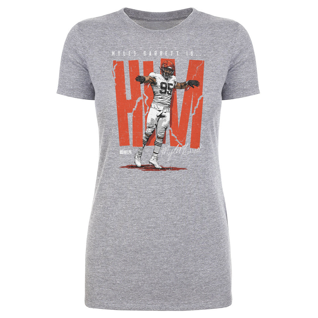 Myles Garrett Women's T-Shirt | 500 LEVEL