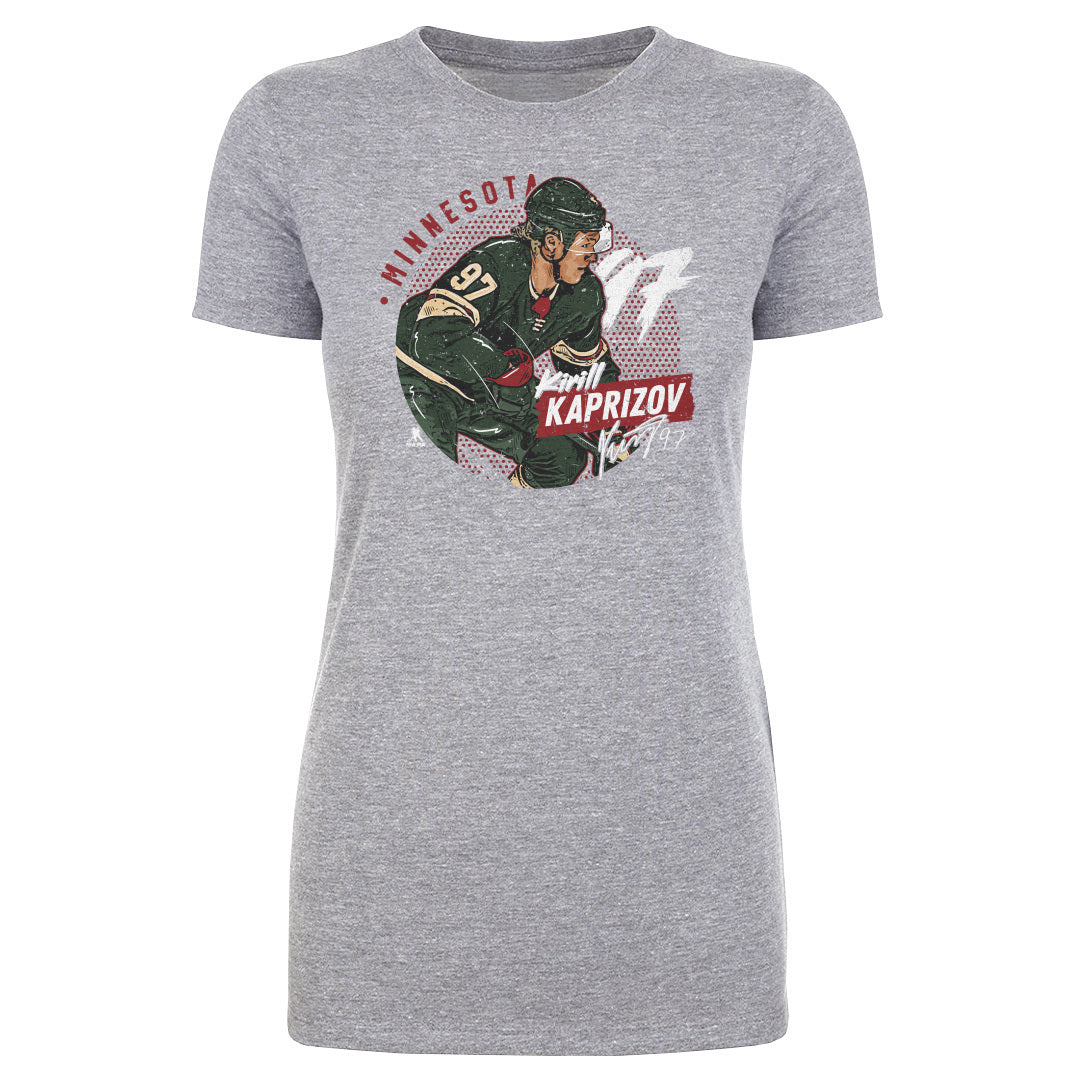 Kirill Kaprizov Women's T-Shirt | 500 LEVEL