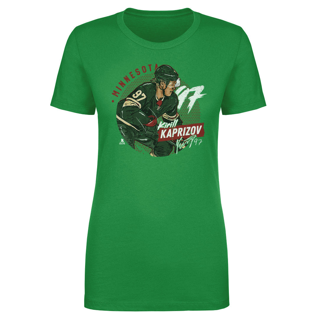 Kirill Kaprizov Women's T-Shirt | 500 LEVEL