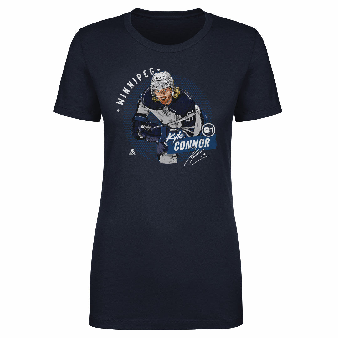 Kyle Connor Women's T-Shirt | 500 LEVEL