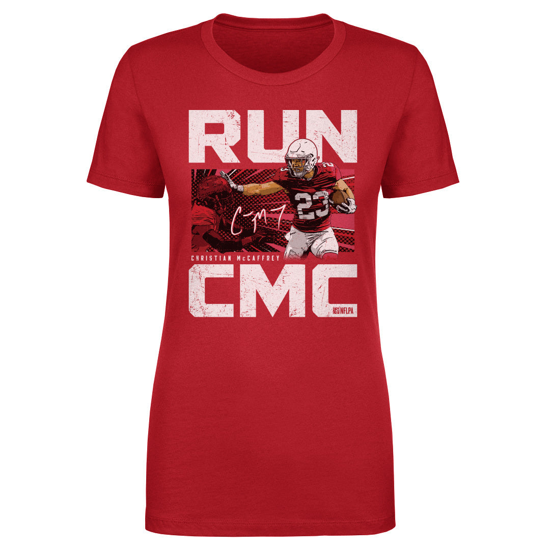 Christian McCaffrey Women's T-Shirt | 500 LEVEL