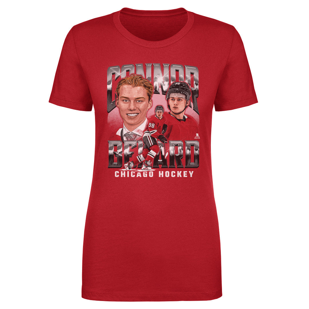 Connor Bedard Women's T-Shirt | 500 LEVEL