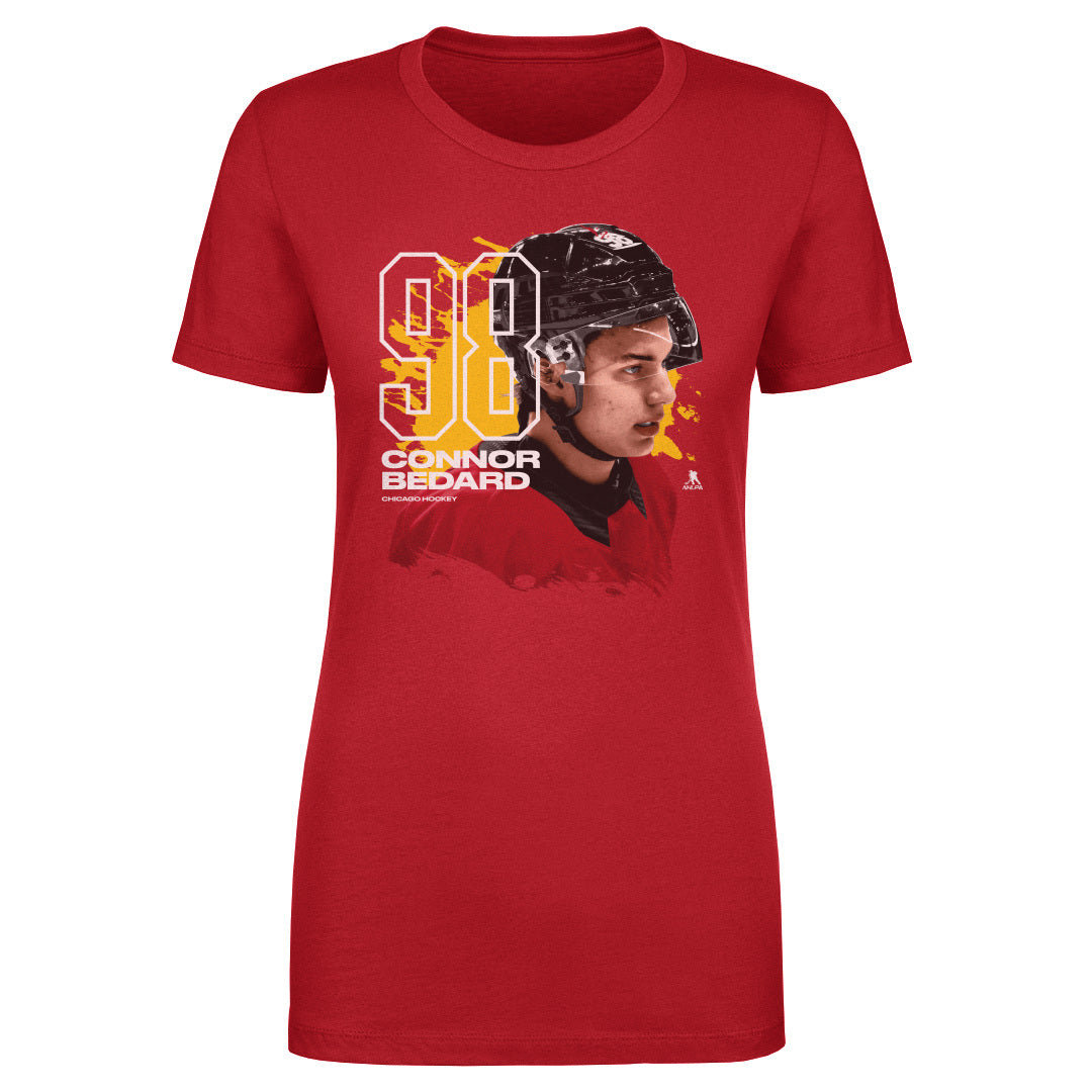 Connor Bedard Women's T-Shirt | 500 LEVEL