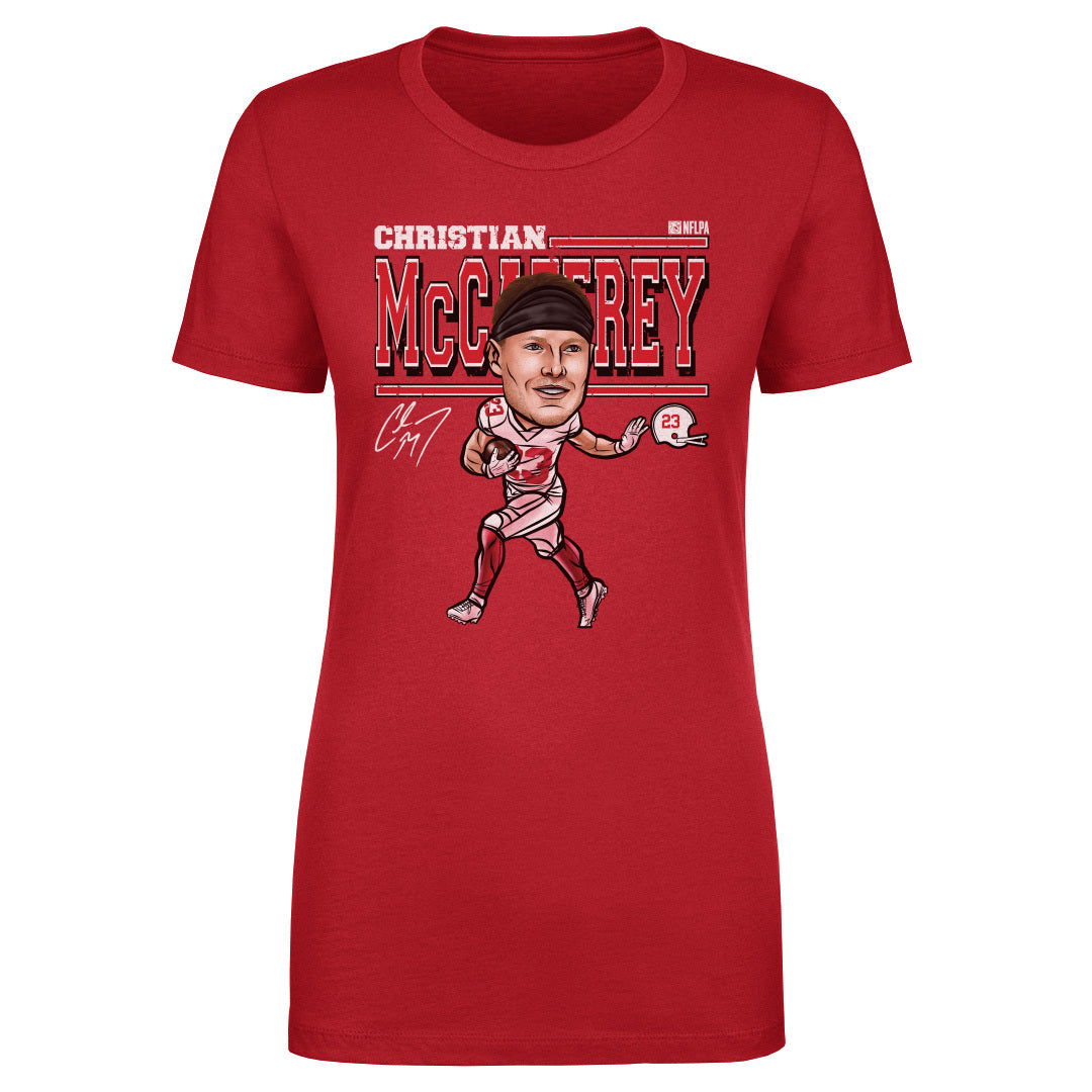 Christian McCaffrey Women's T-Shirt | 500 LEVEL