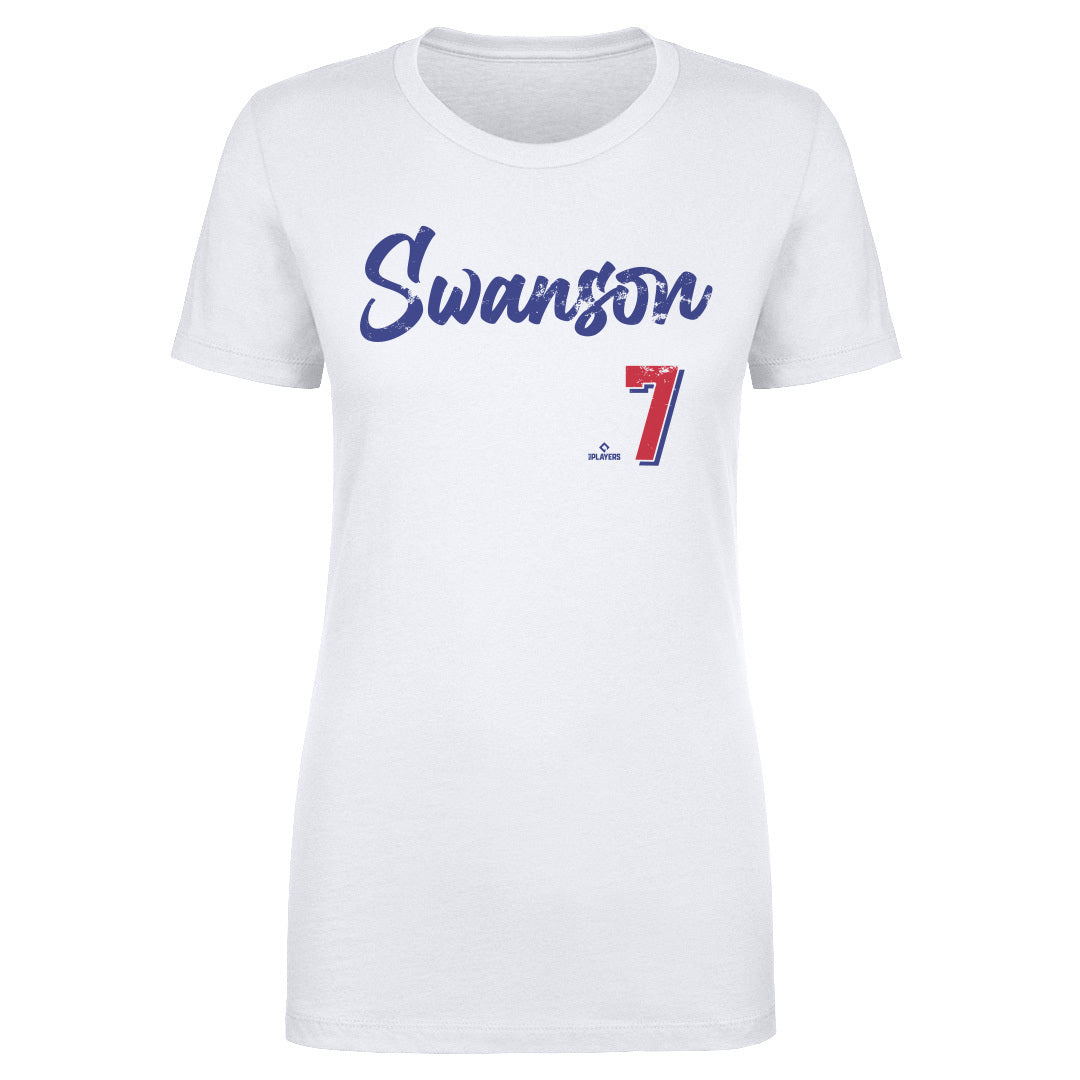 Dansby Swanson Women's T-Shirt | 500 LEVEL