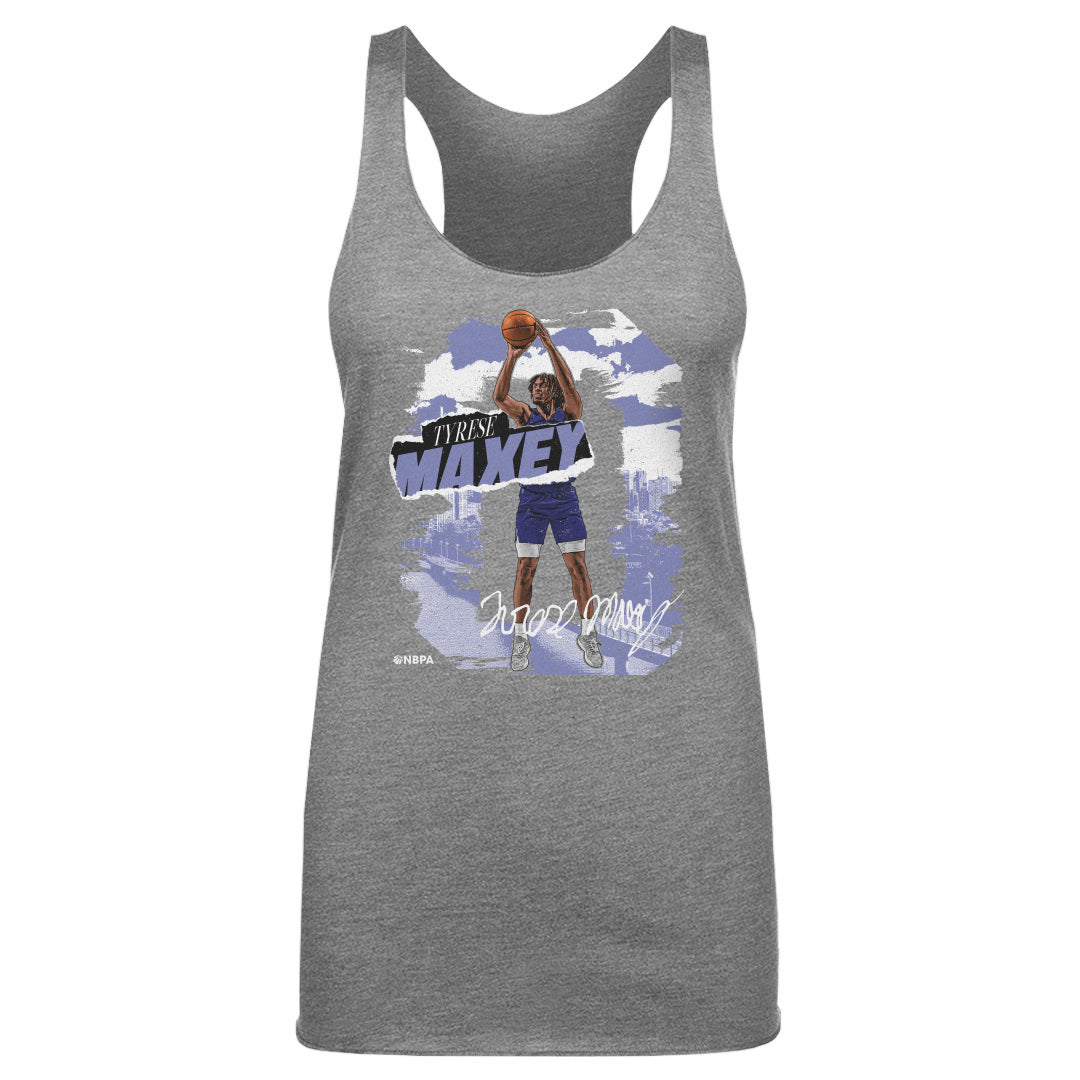 Tyrese Maxey Women's Tank Top | 500 LEVEL