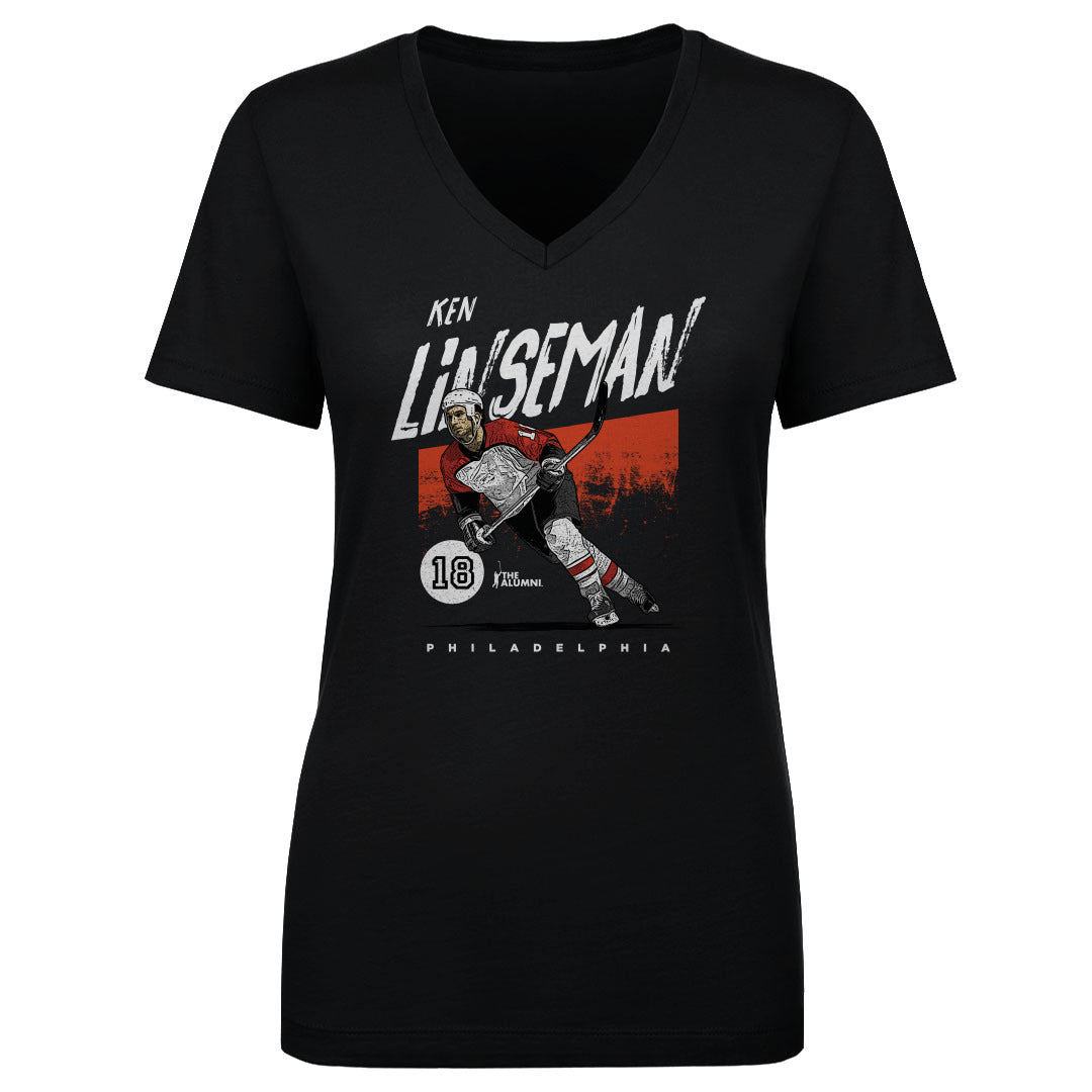 Ken Linseman Women's V-Neck T-Shirt | 500 LEVEL